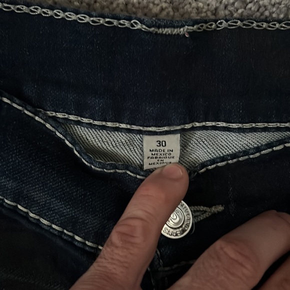 True Religion Jean Joggers Mens 30” waist - Picture 4 of 4